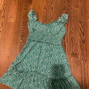 green floral summery dress!